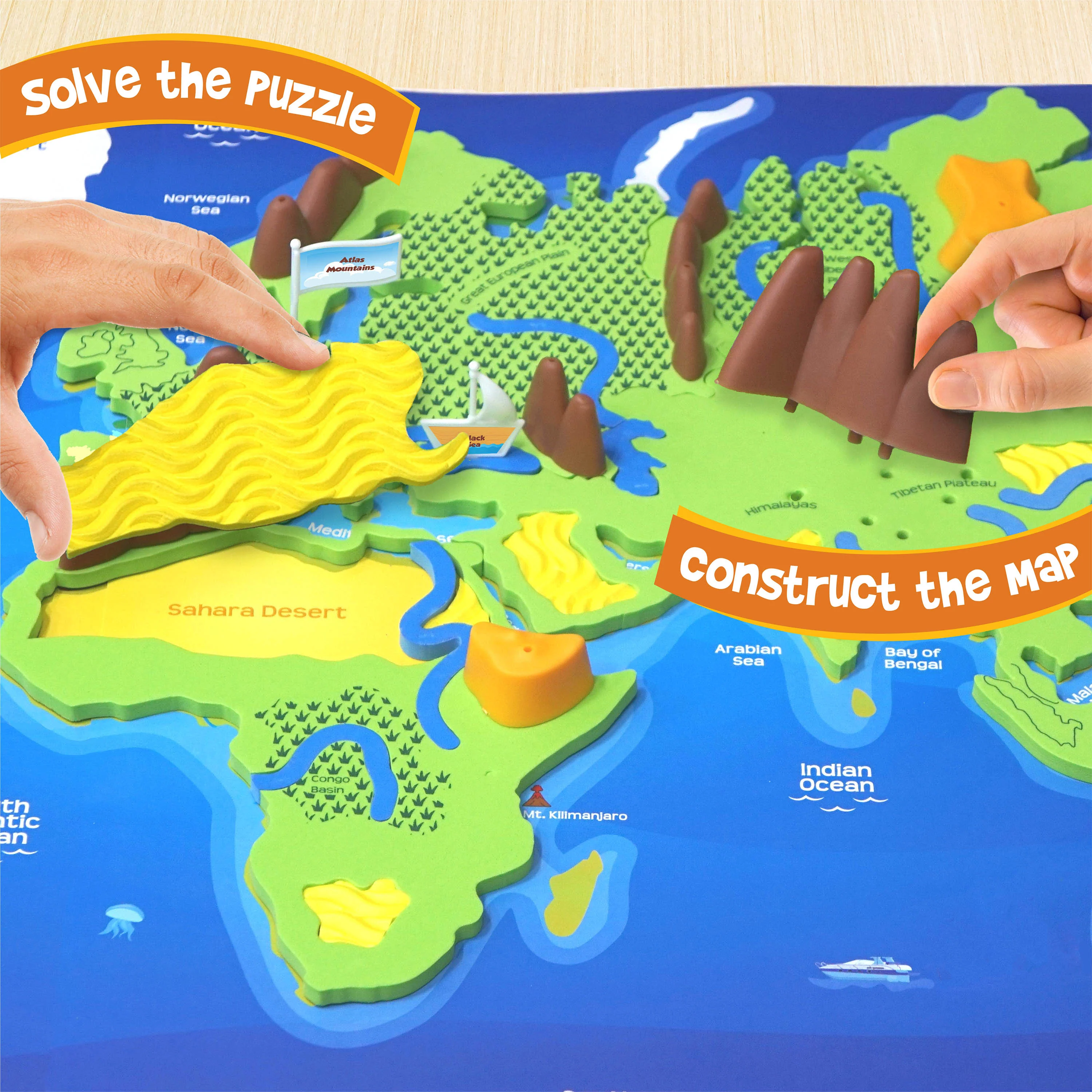 Mapology Kit – Physical Features of India & World - Image 7