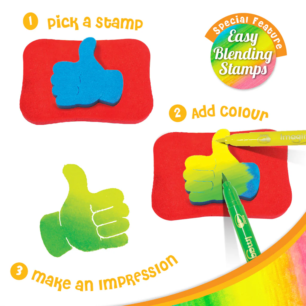 Stamp Art - Smiley - Image 3