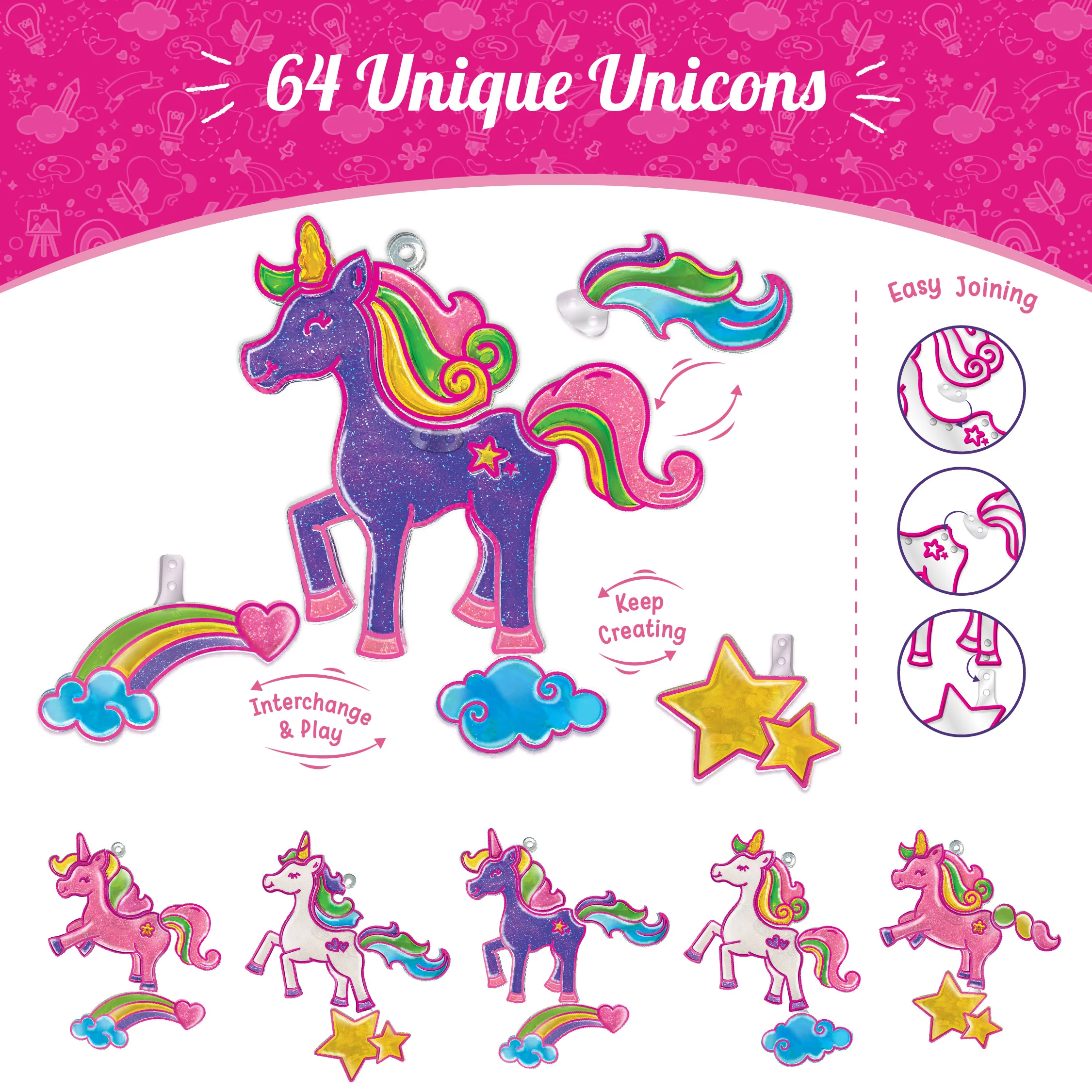 Window Art Princess & Unicorn - Image 6